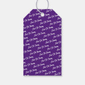 エイリアンミュージシャン、誕生日 ギフトタグ (裏面)