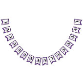 エイリアンミュージシャン、誕生日 バンティングフラッグ (全)