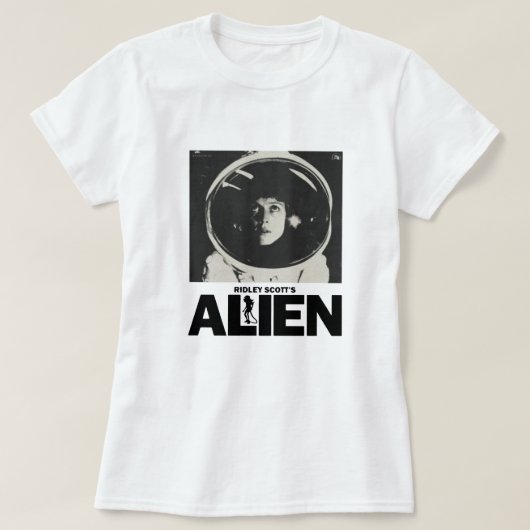 エイリアンムービー1979 Tシャツ (デザイン正面)