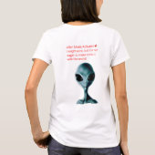エイリアンモード起動 - Tシャツ (裏面)