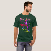 エイリアンライフ、Wolley Tシャツ (正面フル)