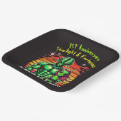 エイリアンラバーズアンダーサンセ白熱［赤熱］光を放つット ペーパープレート (傾斜あり)