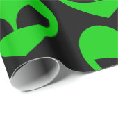 エイリアンラブハートラッピング紙 ラッピングペーパー (ロールコーナー)