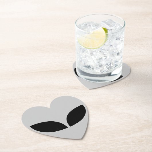 エイリアンラブハート紙コースター ペーパーコースター (インサイチュ)