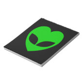 エイリアンラブハート ノートパッド (回転)