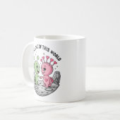 エイリアンラブ コーヒーマグカップ (正面左)