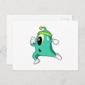 エイリアンランナー ポストカード (正面/裏面)