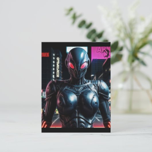 エイリアンレイベン25 ポストカード (スタンド正面)