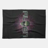 エイリアンロゴAmerican MoJo Kitchen Towels キッチンタオル (横)