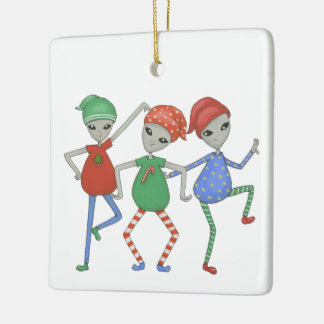 エイリアンロックのクリスマス#2 セラミックオーナメント