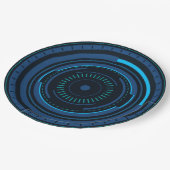 エイリアンロボットアイ ペーパープレート (アングル)