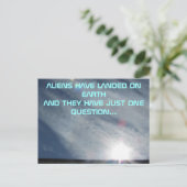 エイリアン一問 ポストカード (スタンド正面)