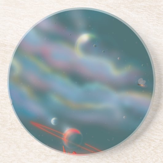 エイリアン世界景観 コースター (正面)