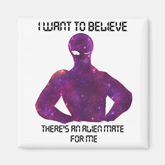 エイリアン仲間 マグネット (正面)