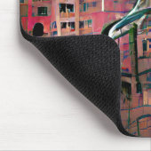 エイリアン侵入エプロン マウスパッド (コーナー)