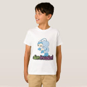 エイリアン侵入デザイン2 Tシャツ (正面フル)