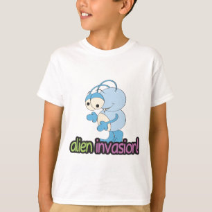 エイリアン侵入デザイン2 Tシャツ