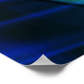 エイリアン侵入抽象芸術ポスター ポスター (角)