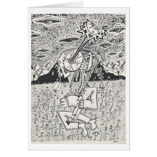 エイリアン侵入、または播種、Brian Bensonによる (正面)