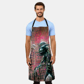 エイリアン侵入 エプロン (着用した状態)