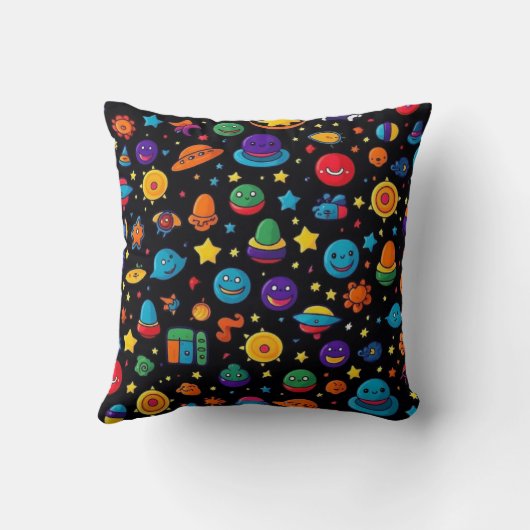 エイリアン侵入 クッション (裏面)