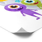 エイリアン侵入 ポスター (角)