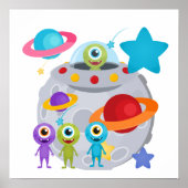 エイリアン侵入 ポスター (正面)