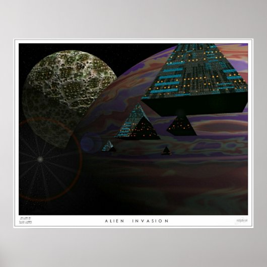 エイリアン侵入 ポスター (正面)
