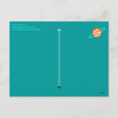 エイリアン侵入 – ロボット シーズンポストカード (裏面)