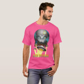 エイリアン侵入 Tシャツ (正面フル)