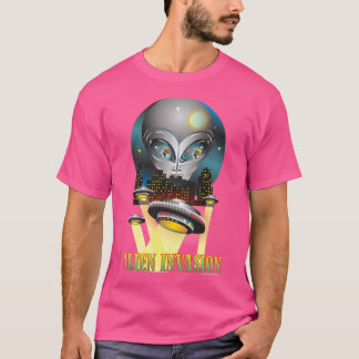 エイリアン侵入 Tシャツ
