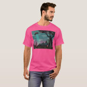 エイリアン侵入 Tシャツ (正面フル)
