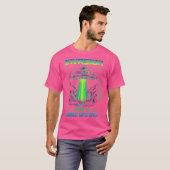 エイリアン侵入 Tシャツ (正面フル)