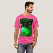 エイリアン侵入 Tシャツ (正面フル)