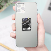 エイリアン侵入UFO宇宙銀河系 シール (スマートフォン)