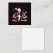 エイリアン侵入ufo スクエア名刺 (正面/裏面)