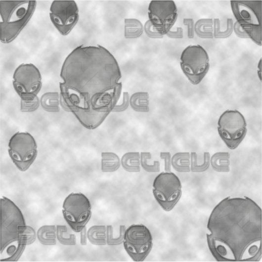 エイリアン信じ シール (正面)