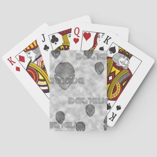 エイリアン信じ トランプ (裏面)