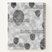 エイリアン信じ ノートブック (裏面)