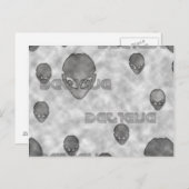 エイリアン信じ ポストカード (正面/裏面)