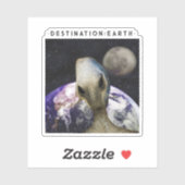 エイリアン先：地球 シール (シート)