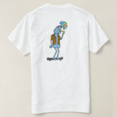 エイリアン冷却装置 Tシャツ (デザイン裏面)