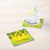 エイリアン列 スクエアペーパーコースター (インサイチュ)