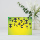 エイリアン列 ポストカード (スタンド正面)