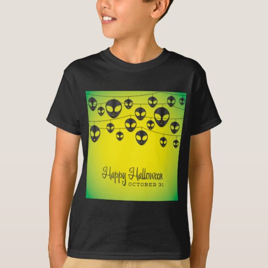 エイリアン列 Tシャツ (正面)
