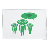 エイリアン到着 枕カバー (正面)