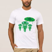 エイリアン到着 Tシャツ (正面)