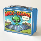 エイリアン勉強地球 メタルランチボックス (裏面)