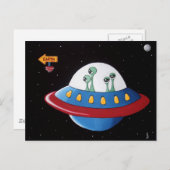 エイリアン地球かバスト！ ポストカード (正面/裏面)