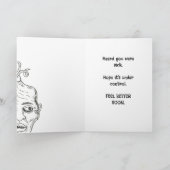 エイリアン変異ウイルス取得ウェルカード カード (内部)